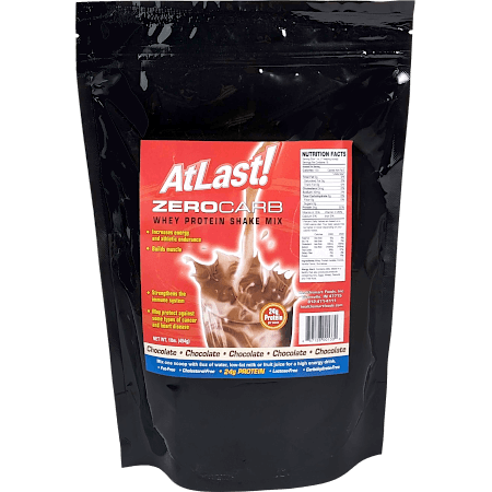 AtLast! ZeroCarb Whey Shake Mix - Chocolate